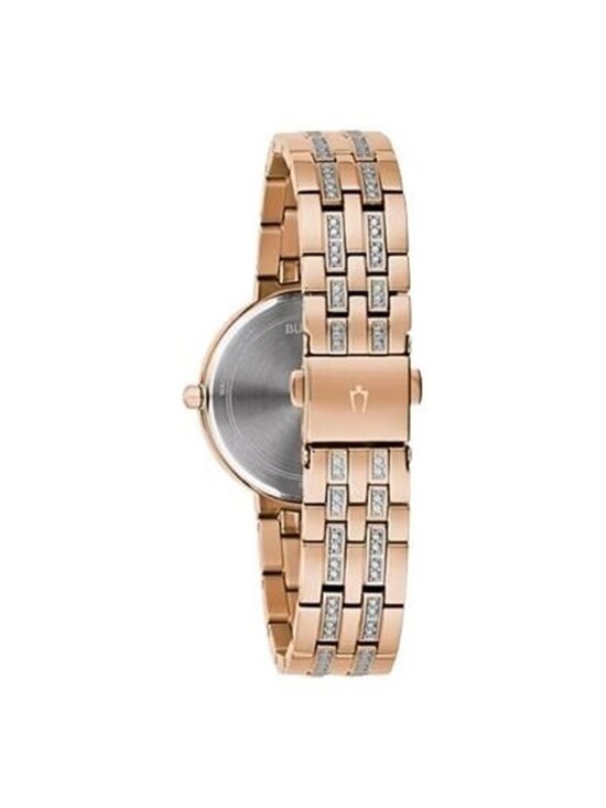 NWT Bulova Classic Quartz Crystal Ladies Watch